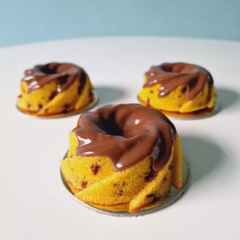 Carrot and orange with brigadeiro