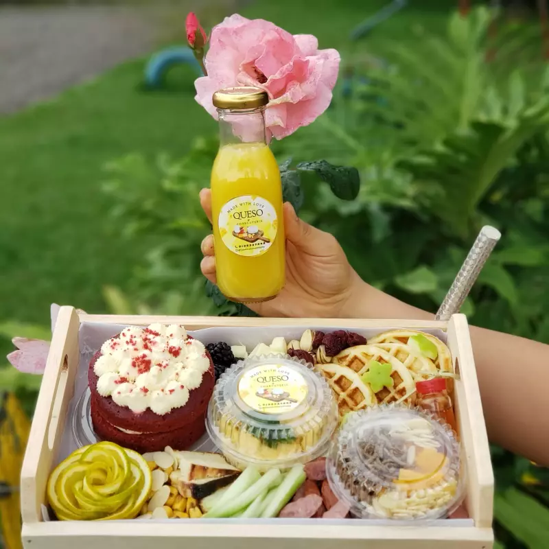 Desayuno Encantador 🌸🥞 28*18