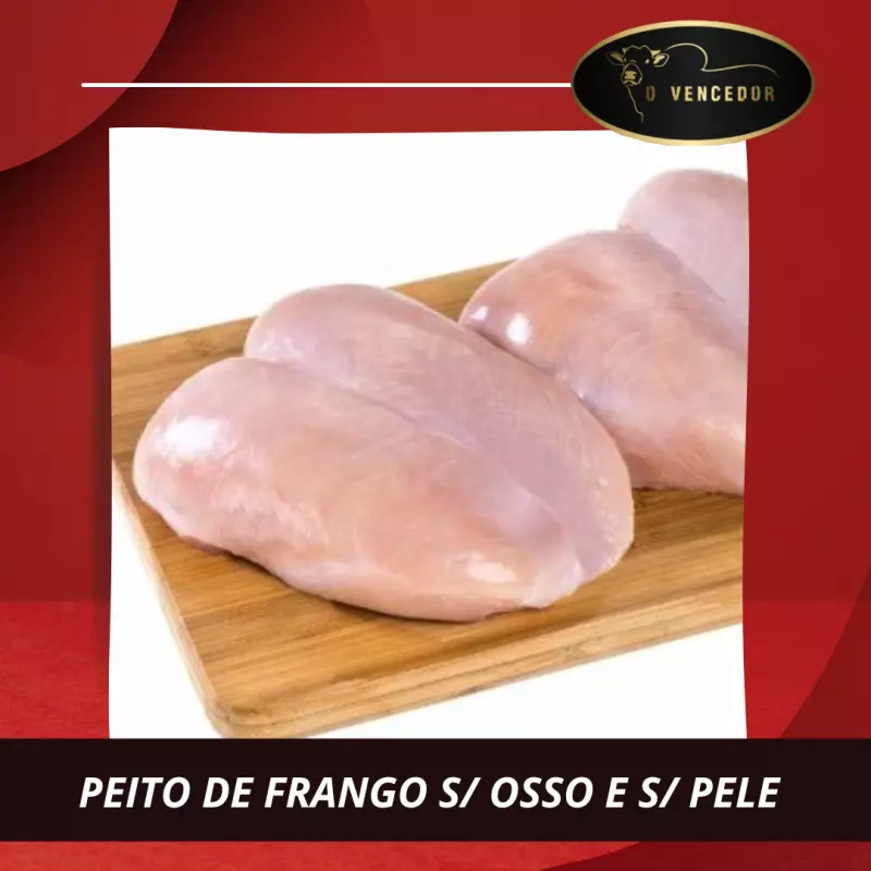 PEITO DE FRANGO S/ OSSO E S/ PELE