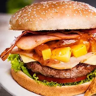Hamburguesa Hawaiana