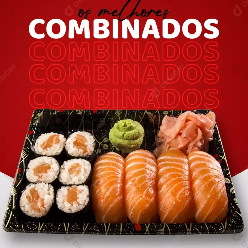 COM20 peças Especial Sashimi e Joy