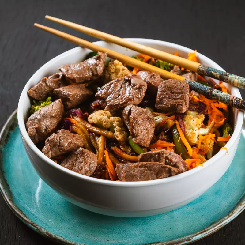 Yakisoba de Filé Mignon