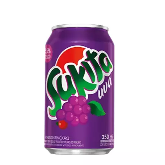 Refrigerante Sukita Uva - LATA 350ml