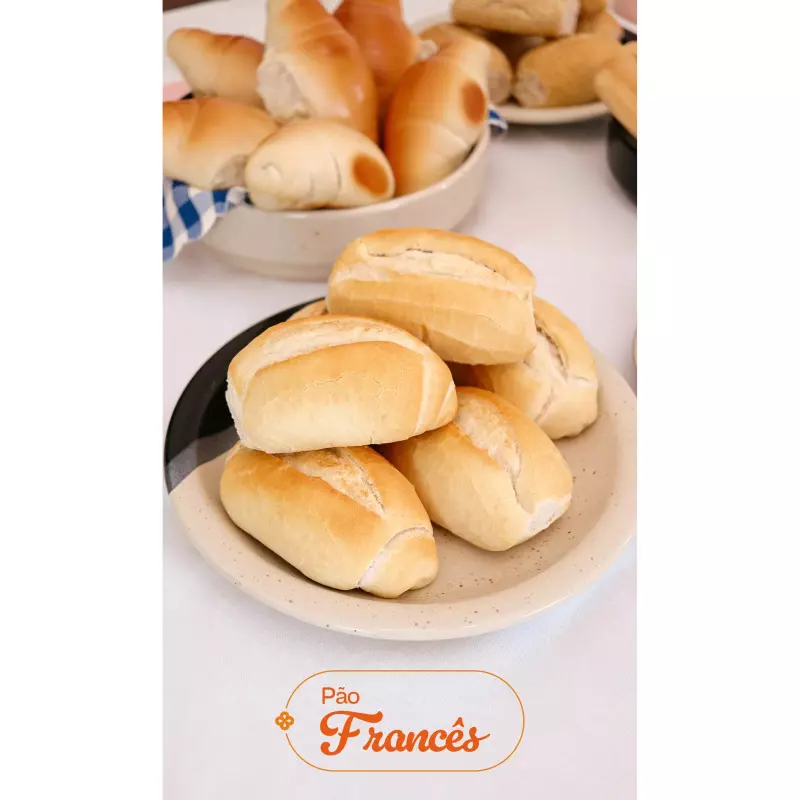 Pão - Francês - 300g - 6 Un.