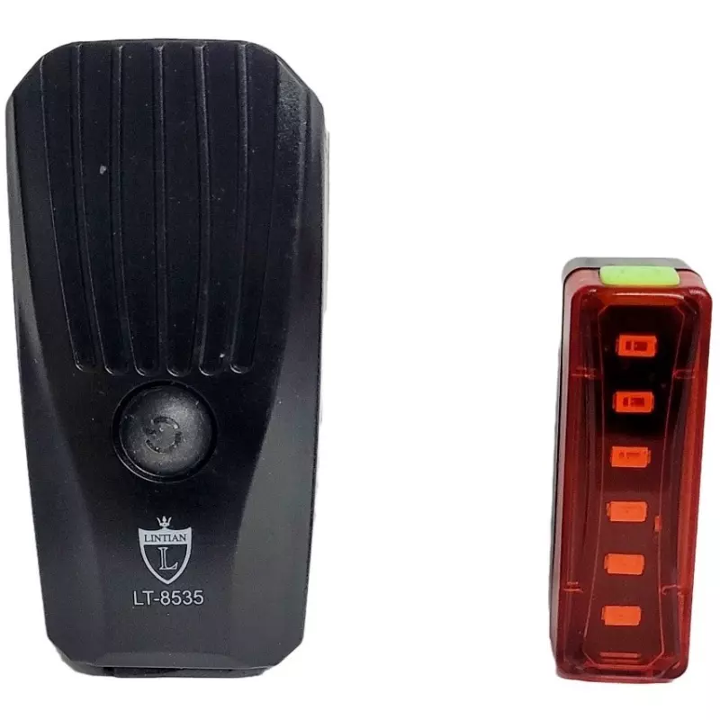 KIT DE FAROL PARA BIKE USB LT-8535