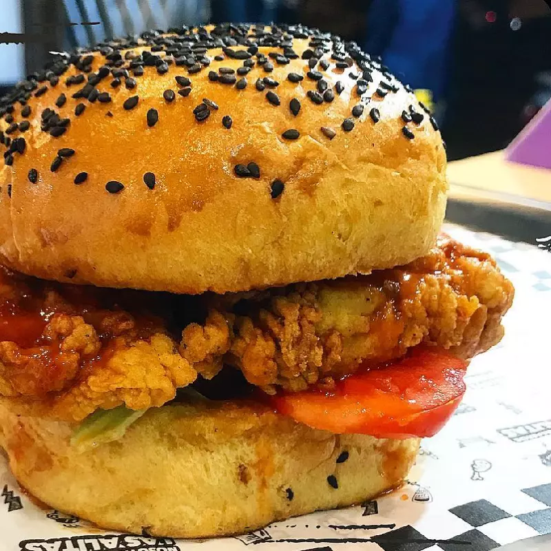 Chicken cheese Burger