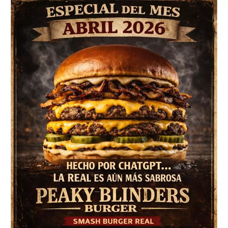 PEAKY BLINDERS BURGER