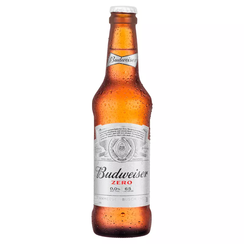 Cerveja Budweiser ZERO s/ Glúten