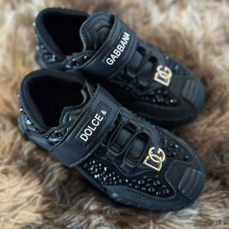TENIS DOLCE GABBANA BLACK GLOW