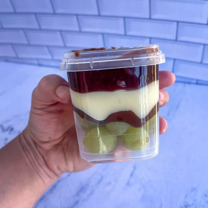 Uva Verde com Nutella