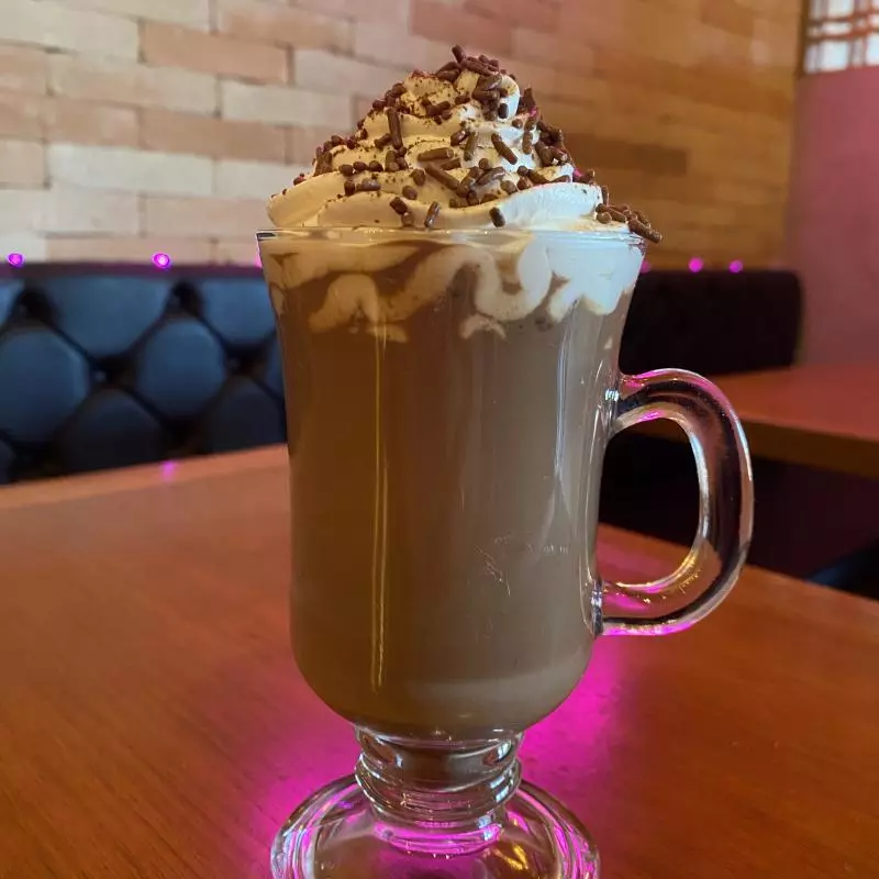 Chocolate quente cremoso