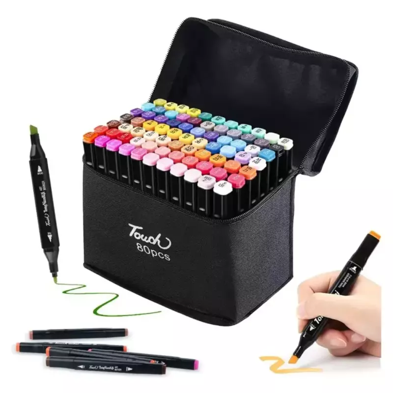 SET 80 MARCADORES DOBLE PUNTA