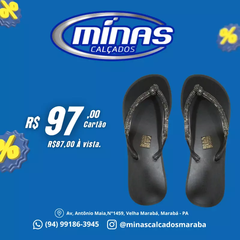 Chinelo Preto RF:24123