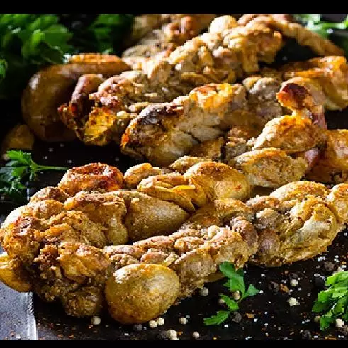 2 Chunchules / 2 pork chitterlings