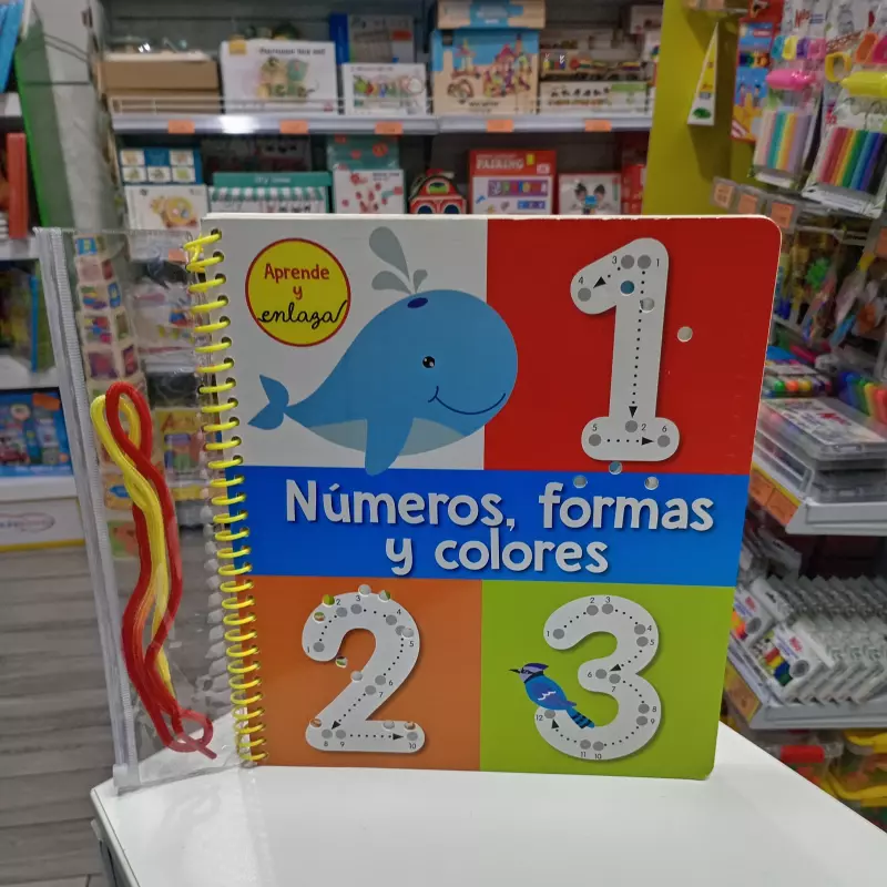 APRENDE Y ENLAZA NUMEROS, FORMAS, CO