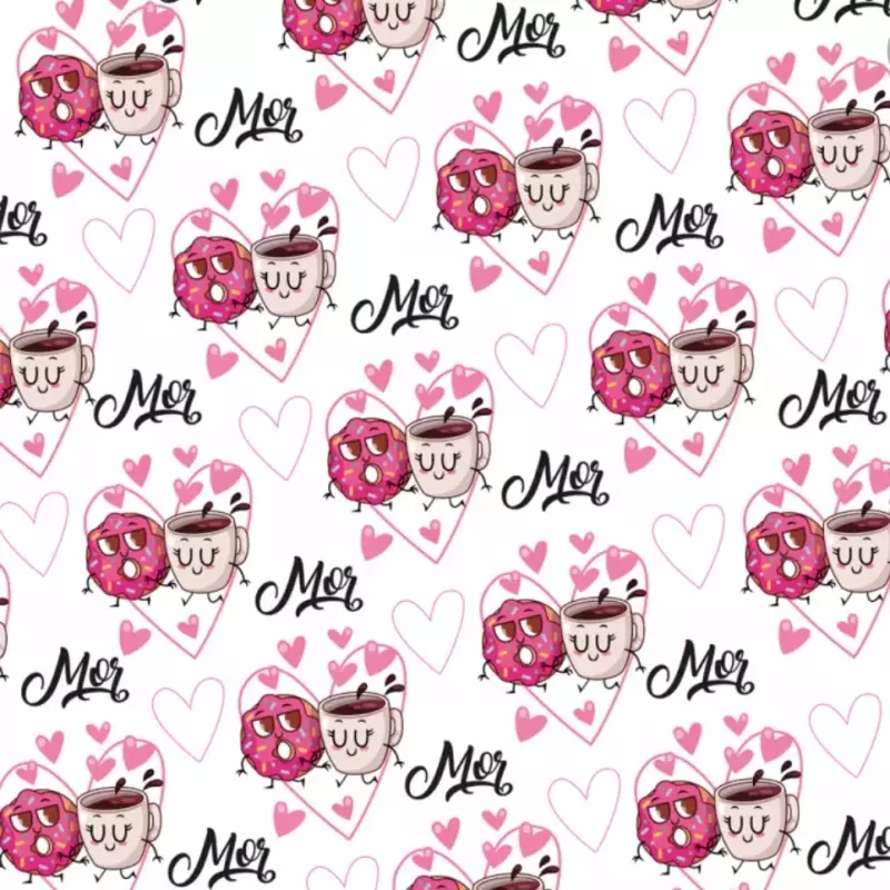 Papel de Regalo Mor Taza Dona(65x48)