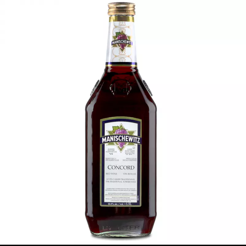 Manischewitz (Vino Tinto Dulce) Tipo kosher