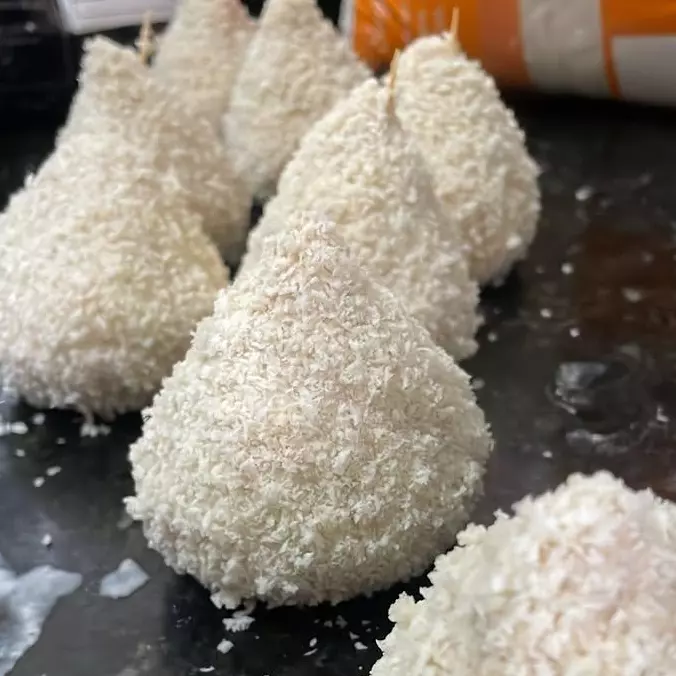 Coxinha frango congelada