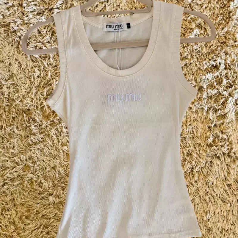 FRANELILLA MIUMIU BEIGE