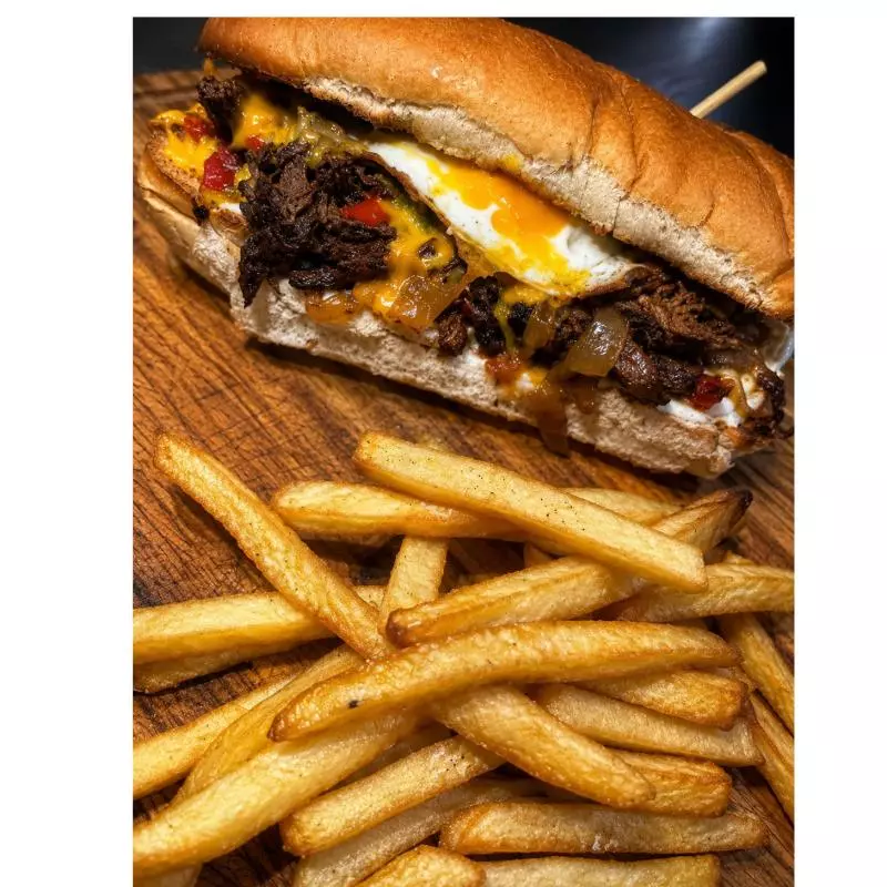 Sandwich carne desmechada