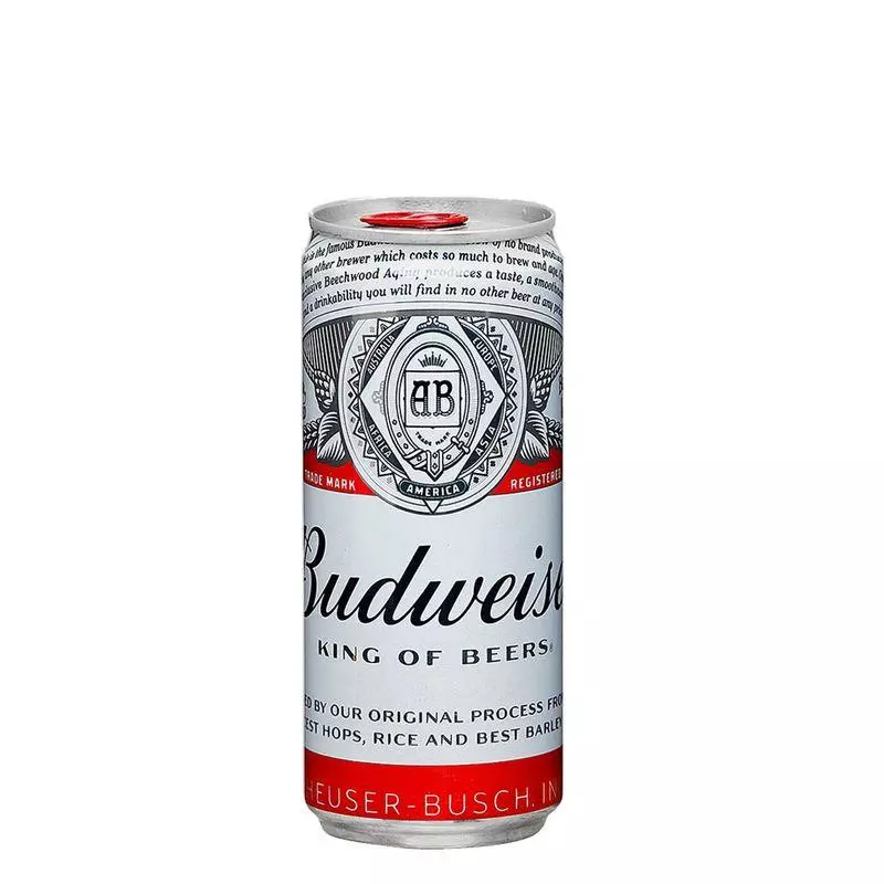 CERVEJA BUDWEISER - LATA 410 ML