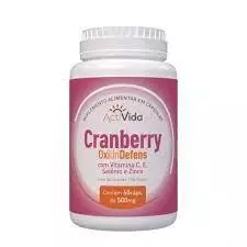 CRANBERRY C/ VITAMINA C, E, SELÊNIO E ZINCO