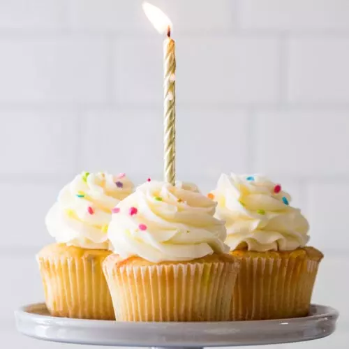 Cupcakes decorados veganos y SG