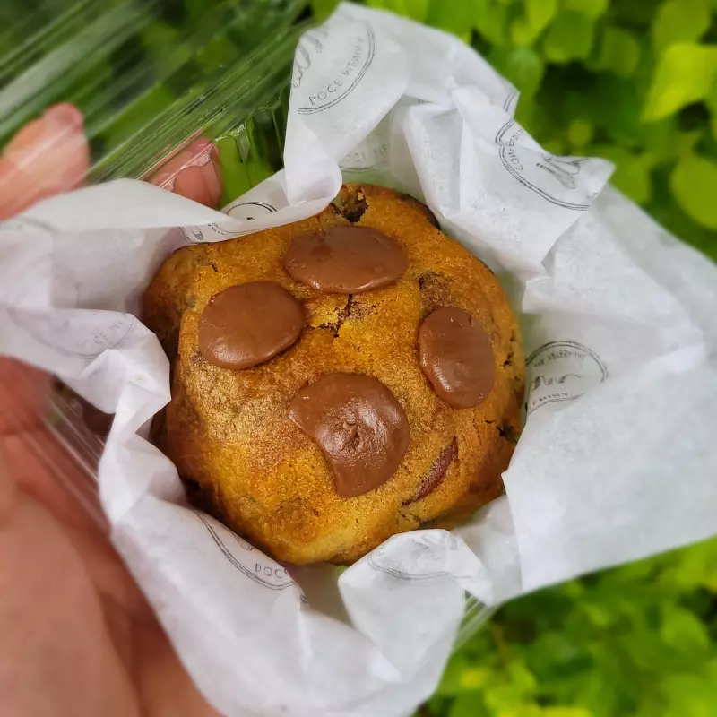 Cookies recheado Nutella