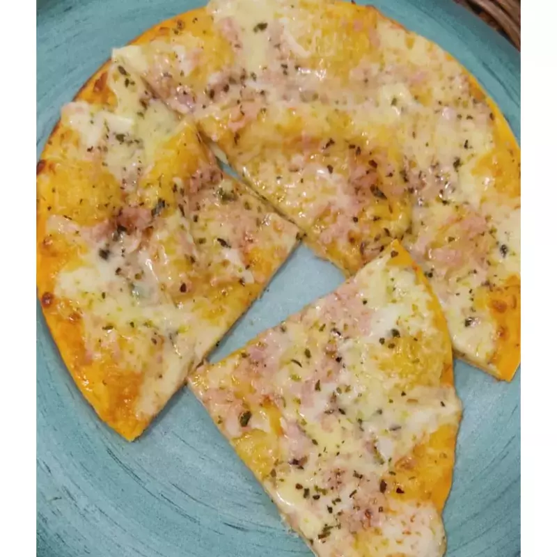 Pizza Mista com catupiry