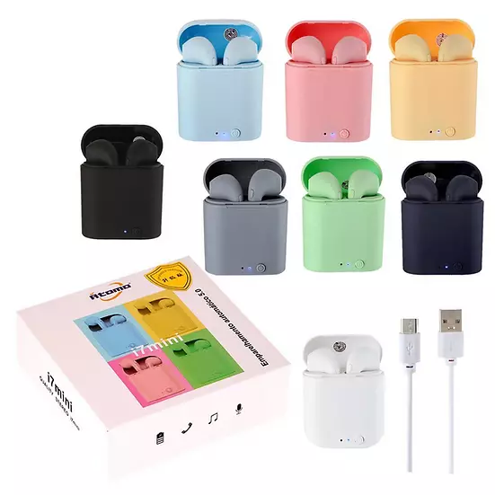 Fone de ouvido Bluetooth i7miniC