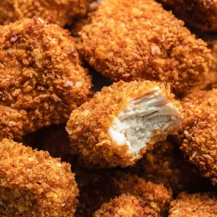 Frango frito crocante Médio