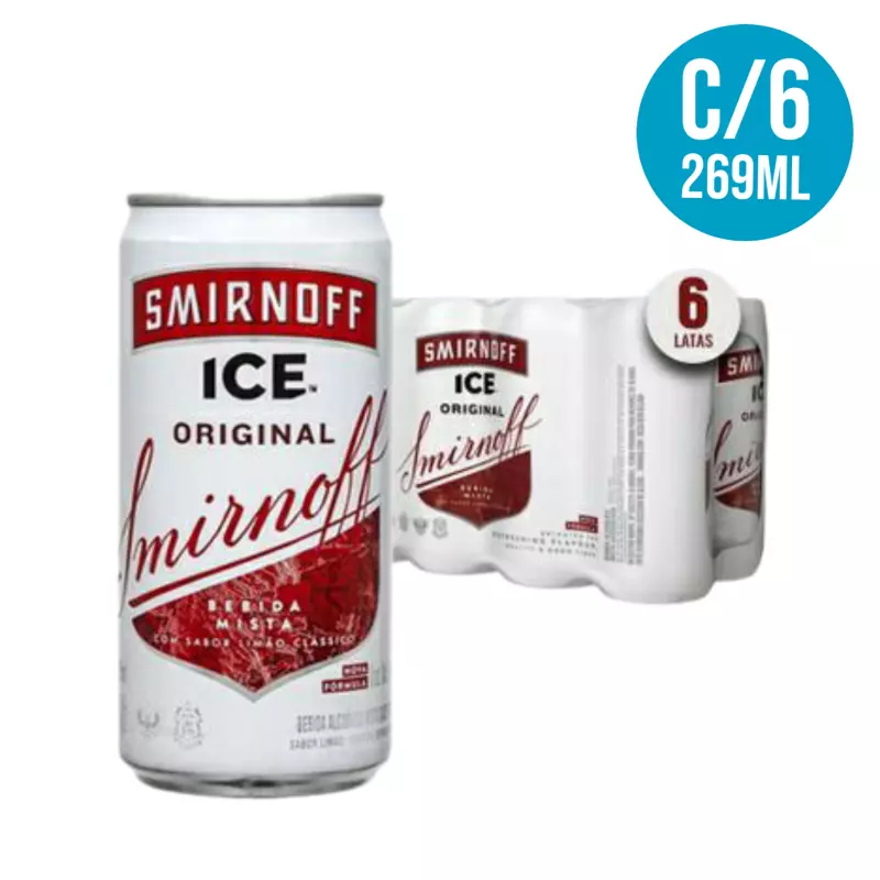 Ice Smirnoff 269ml C/6
