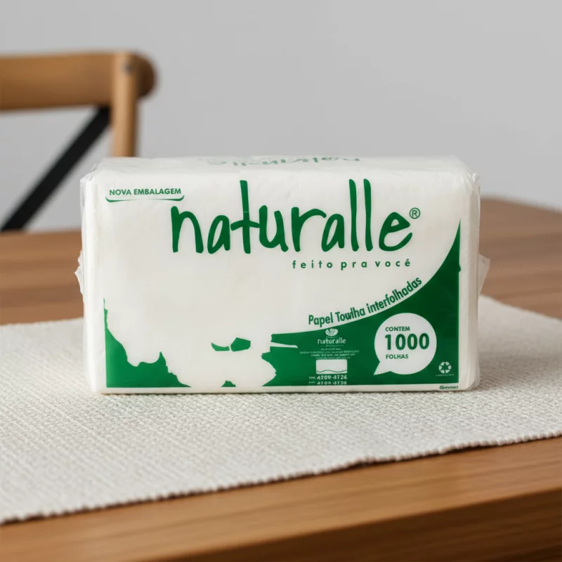 Papel Toalha Int. Naturalle1000 Fls