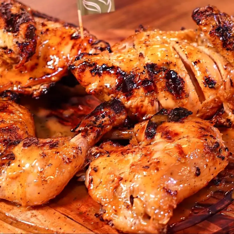Pollo entero piri-piri