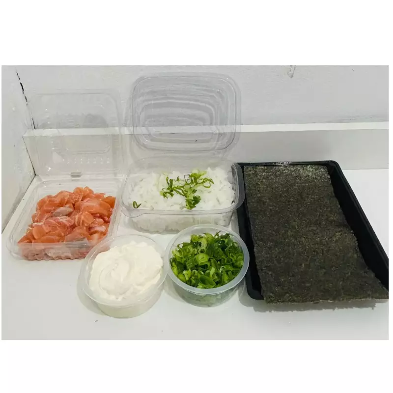INGREDIENTES  PARA SEU TEMAKI