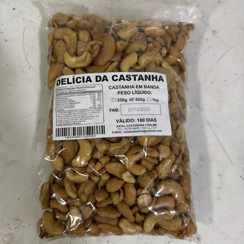Castanha banda 500g