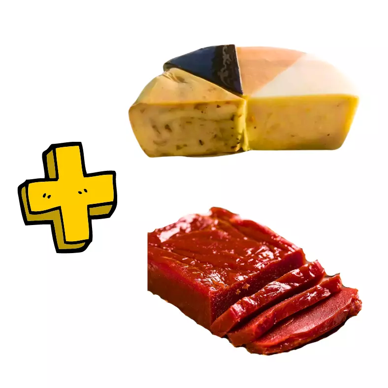 Meia Barra 4 queijos + Goiabada