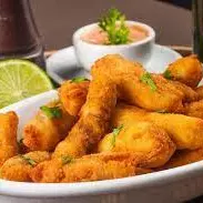 ISCA DE PEIXE FRITA