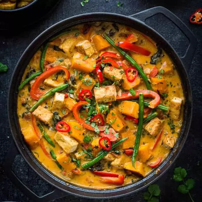 Moqueca de tofu (vegan)
