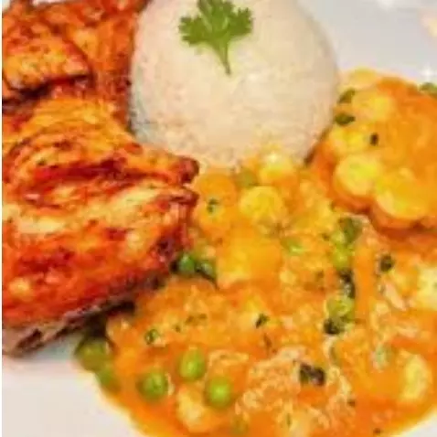 Locro de zapalla con Pechuga de Poll