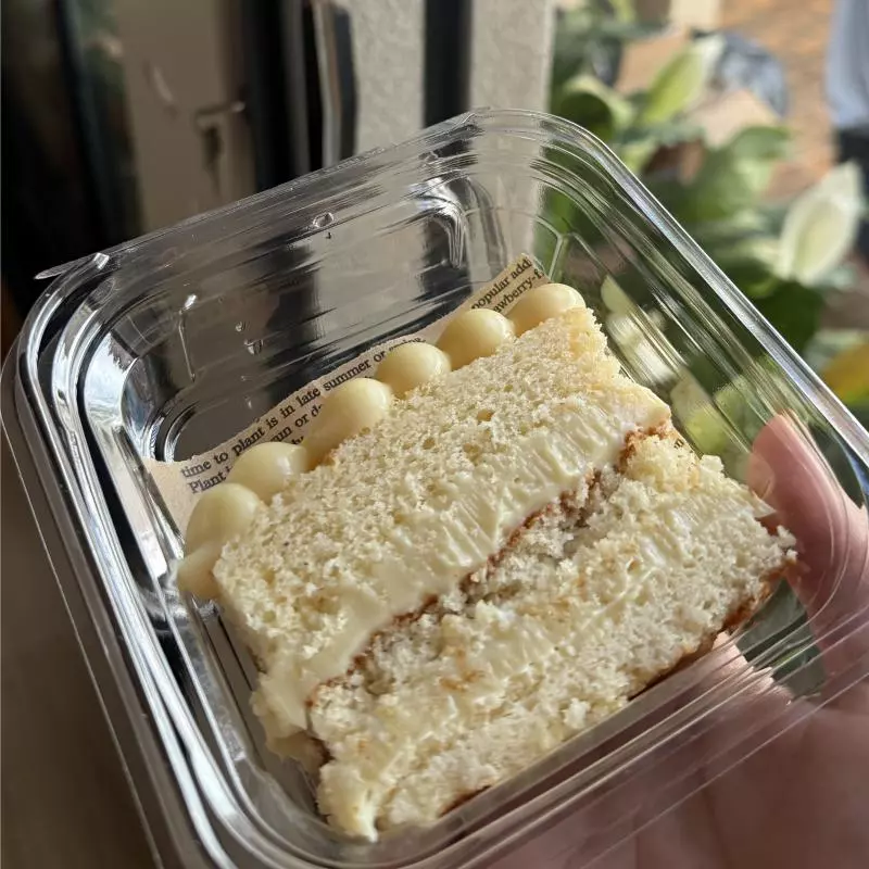 Fatia massa branca e ninho 120g