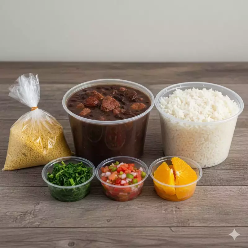 FEIJOADA INDIVIDUAL (TUDO SEPARADO)