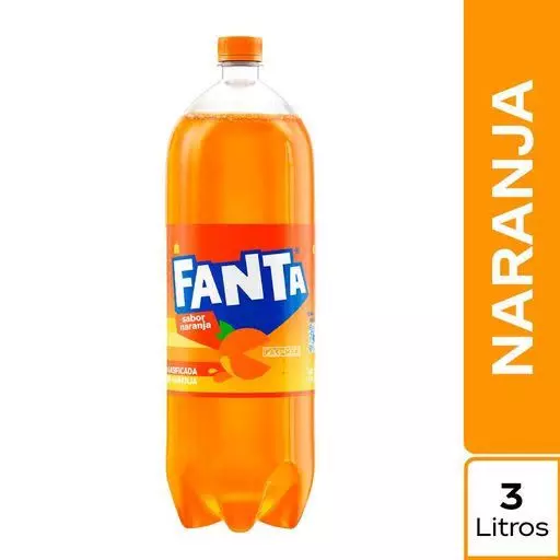 FANTA NARANJA 3LT