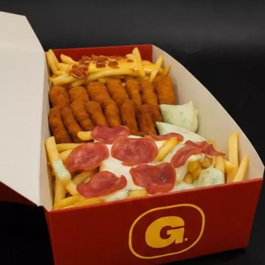 Caixa box de acompanhamentos