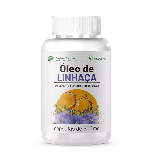 Cápsulas óleo de linhaça