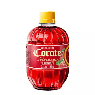 Cachaça corote morango 500Ml