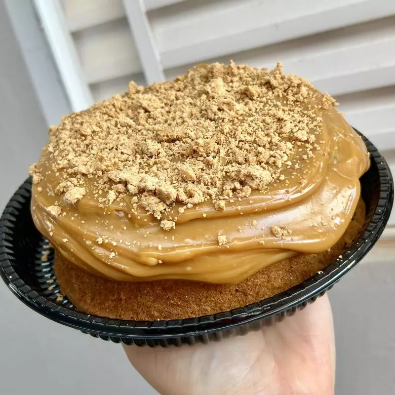 Bolo Paçoca com Doce de Leite
