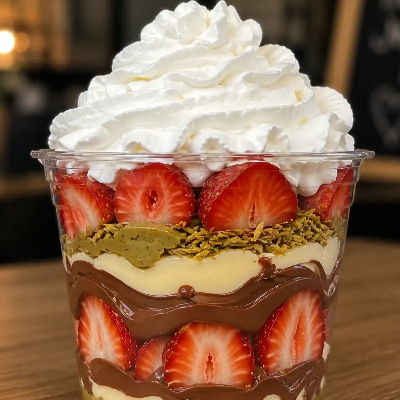 Fresas con crema DUBAI