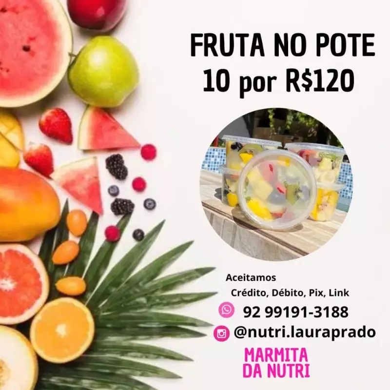 10 mix de frutas