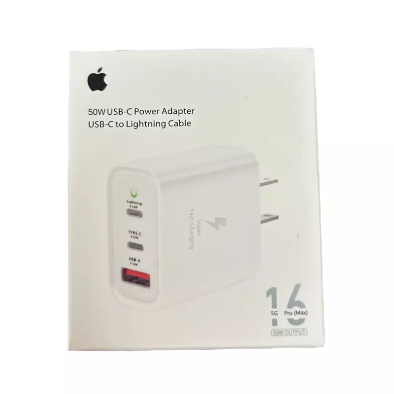 Clave: CI163 Cubo IPhone 16 50W 3